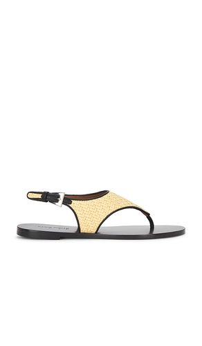 Amalfi Flat Sandal in Neutral. - size 36 (also in 37, 38, 39, 40) - Paris Texas - Modalova