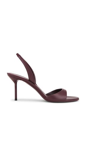 Lidia Slingback 70 Sandal in Wine. - size 36 (also in 38, 39, 40) - Paris Texas - Modalova