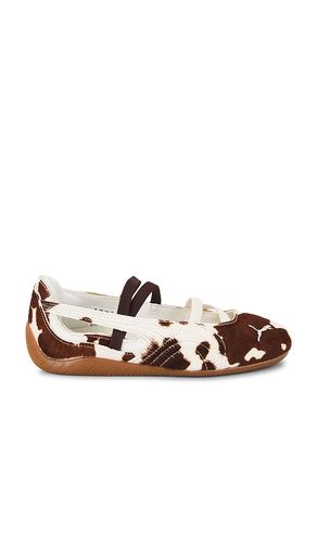 Speedcat Cow Ballet Flat in Brown. - size 10 (also in 6, 6.5, 7, 7.5, 8, 8.5, 9, 9.5) - Puma Select - Modalova