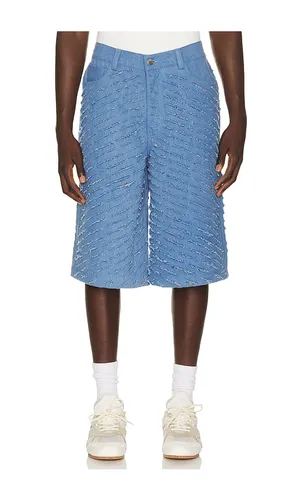 Cut Through Denim Shorts in . Size L. Also in M, XL/1X - Pas Une Marque - Modalova