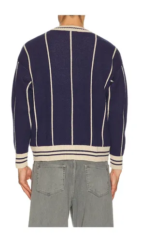 Knitted Cardigan in Navy. - size L (also in M, S, XL/1X) - Pas Une Marque - Modalova