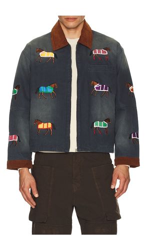 Lariat Horse Embroidered Work Jacket in . Size S. Also in XXL/2X - Found - Modalova