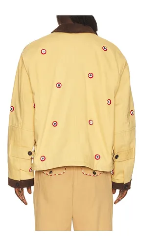Hand Embroidered Paisley Motif Work Jacket in . Size L. Also in S, XXL/2X - Found - Modalova