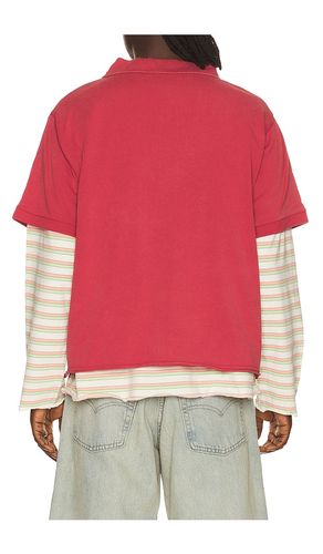 Double Layer Stripe Tee in . Size M. Also in XL/1X, XXL/2X - Found - Modalova