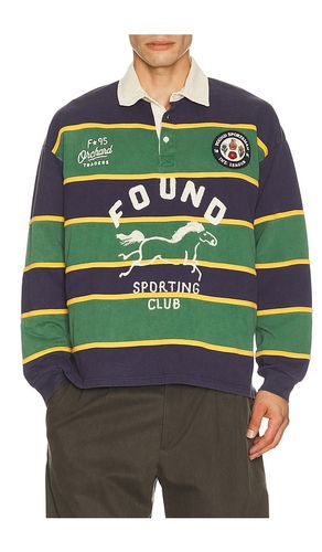 Horse Logo Rugby Shirt in Multi. - size S (also in M, L, XL/1X, XXL/2X) - Found - Modalova