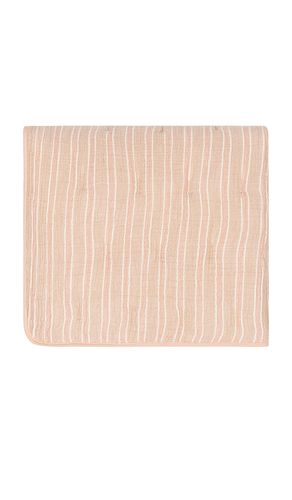 Organic Cloud Cotton Stripe Toddler Quilt in - Parachute - Modalova