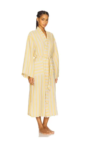 Linen Stripe Robe in ,Beige. - size S (also in ) - Parachute - Modalova