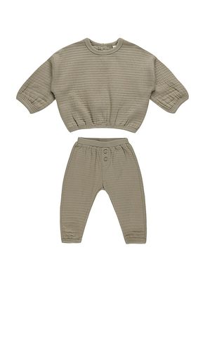 Kids Textured Sweat Set in . - size 12-18M (also in 18-24M, 2-3yr) - QUINCY MAE - Modalova