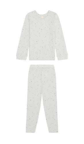 Kids Modal Pajama Set in Light Grey. - size 12-18M (also in 18-24M, 2-3Y) - QUINCY MAE - Modalova