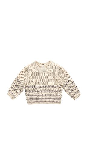 Kids Rex Sweater in Cream. - size 18-24M (also in 2-3yr, 4-5yr) - QUINCY MAE - Modalova