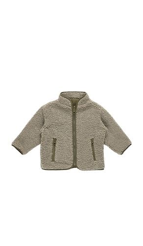 Kids Faux Fur Zip Jacket in . - size 2-3yr (also in 4-5yr) - QUINCY MAE - Modalova