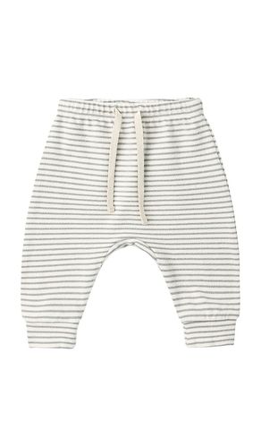 Kids Drawstring Pant in Light Grey. - size 12-18M (also in 18-24M, 2-3Y, 4-5Y) - QUINCY MAE - Modalova