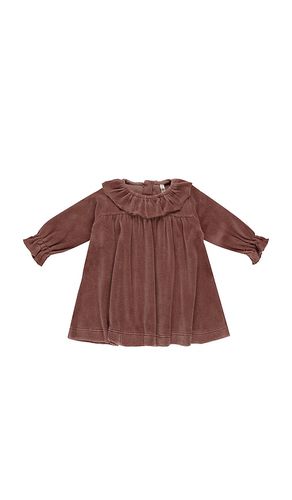 Kids Velour Baby Dress in Red. - size 18-24M (also in 2-3yr, 4-5yr) - QUINCY MAE - Modalova