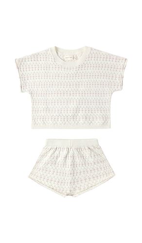 Relaxed Summer Knit Set in . Size 18-24M. Also in 4-5yr - QUINCY MAE - Modalova