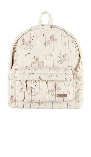 Kids Mini Backpack in Cream - QUINCY MAE - Modalova