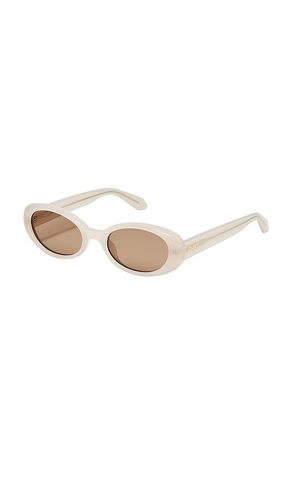 Quay Felt Cute Sunglasses in White - Quay - Modalova