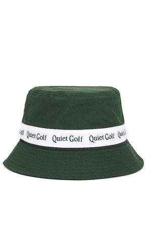 Wordmark Bucket Hat in Green - Quiet Golf - Modalova