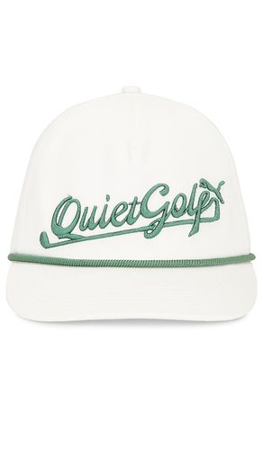 X Puma Rope Cap in White - Quiet Golf - Modalova