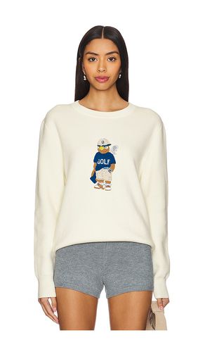 Qg Owl Cotton Sweater in Cream. - size L (also in M, XL/1X) - Quiet Golf - Modalova