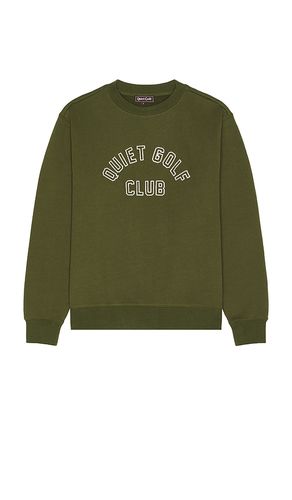 Qgc Crew Neck Sweatshirt in Green. - size L (also in M, S, XL/1X, XXL/2X) - Quiet Golf - Modalova