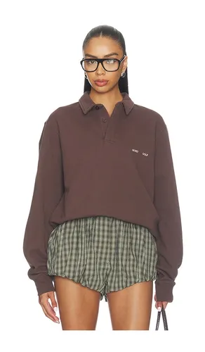 Monogram Washed Rugby Sweater in . Size M. Also in L, XL/1X - Quiet Golf - Modalova