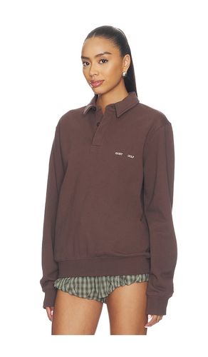 Monogram Washed Rugby Sweater in . Size L. Also in M, XL/1X - Quiet Golf - Modalova
