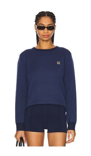 Crest Herringbone Sweater in Blue. - size L (also in M, S) - Quiet Golf - Modalova