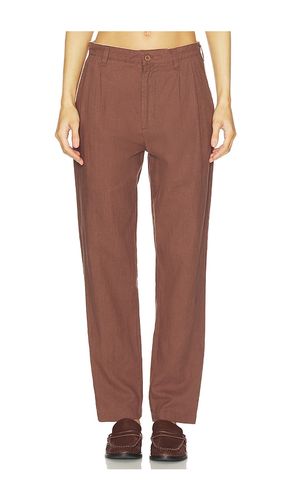 Heritage Pleated Linen Pants in . - size L (also in M, XL/1X) - Quiet Golf - Modalova