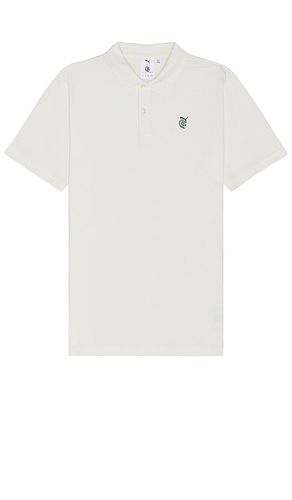 X Puma Post Round Polo in White. - size M (also in S, XL/1X) - Quiet Golf - Modalova