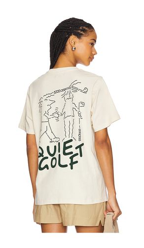 Camiseta the en color crema talla L en - Cream. Talla L (también en M, S) - Quiet Golf - Modalova