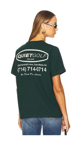 Proshop T-Shirt in Dark Green. - size M (also in S) - Quiet Golf - Modalova