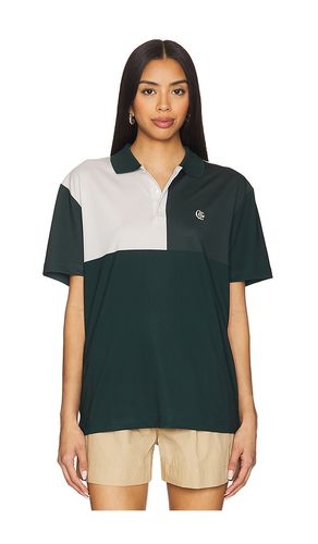 Monogram Swatch Polo in Dark Green. - size L (also in M, S, XL/1X) - Quiet Golf - Modalova