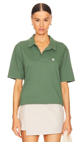 Monogram Polo in Green. - size L (also in M, S, XL/1X) - Quiet Golf - Modalova