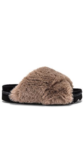 Cloud Faux Fur Slippers in Beige. - size 36 (also in 37, 38, 39, 40, 41) - R0AM - Modalova