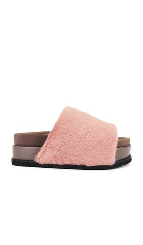 Cloud Stack Faux Fur Sandal in . - size 10 (also in 11, 6, 7, 8, 9) - R0AM - Modalova