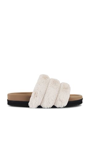 Bunny Faux Fur Slider in Grey. - size 10 (also in 11, 6, 7, 8, 9) - R0AM - Modalova