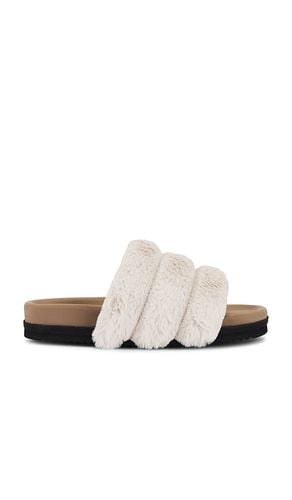 Bunny Faux Fur Slider in Grey. - size 10 (also in 6, 7) - R0AM - Modalova