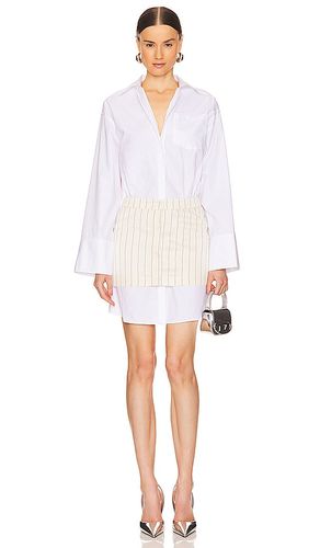 Layered Suiting Dress in White. - size 34 (also in 36, 38) - REMAIN - Modalova