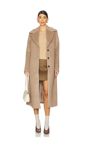 Slim Fitted Coat in Beige. - size 32 (also in 34, 38) - REMAIN - Modalova