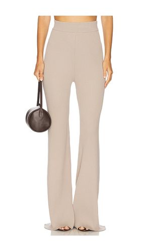 Rib Knit Pants in Beige. - size L (also in M, S, XL, XS) - REMAIN - Modalova