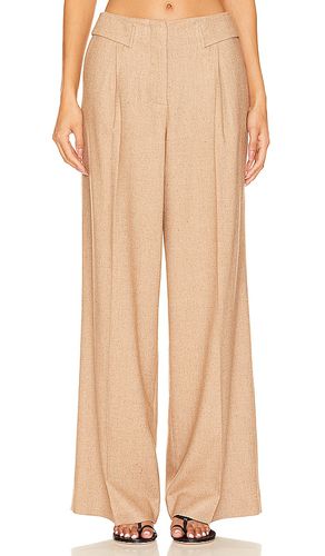 Wide Pant With Eyelet Belt in Beige. - size 36 (also in 38) - REMAIN - Modalova