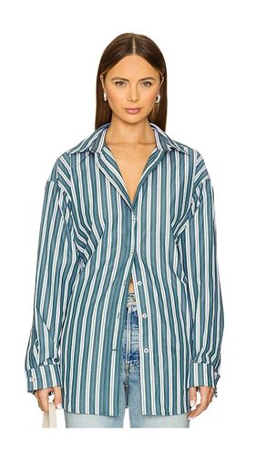 Oversize Pintuck Shirt in Blue, Green. - size 32 (also in 34, 36) - REMAIN - Modalova