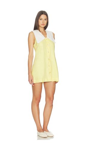 Valentina Mini Dress in Yellow. - size L (also in S) - ROAME. - Modalova