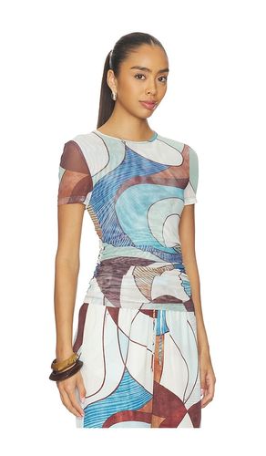 Marley Mesh Tee in . Size L. Also in M, S, XL, XS - ROAME. - Modalova