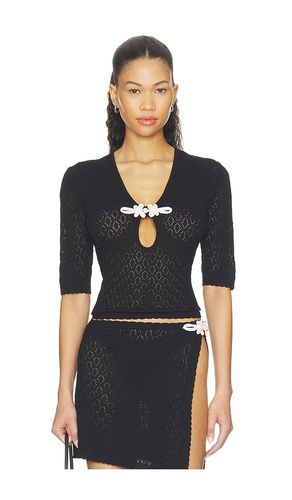 Delani Knit Top in Black. - size L (also in M, S, XL, XS) - ROAME. - Modalova