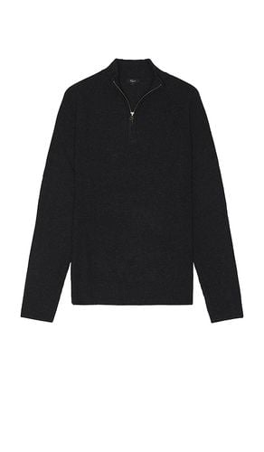 Stark Half Zip Sweater in Black. - size L (also in M, S) - Rails - Modalova