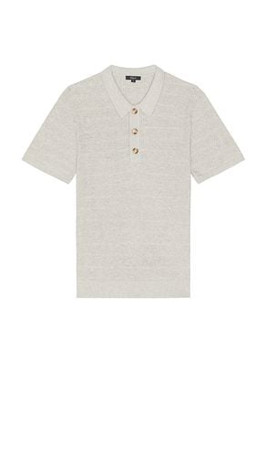 Nathan short sleeve polo en color gris claro talla L en - Light Grey. Talla L (también en M, S, XL/1X) - Rails - Modalova