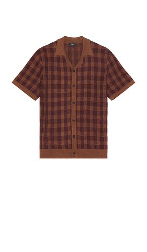 Ronan Short Sleeve Button Down Shirt in Red. - size L (also in M, S, XL/1X) - Rails - Modalova