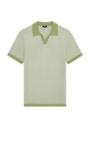 Pearson Short Sleeve Polo in Sage. - size L (also in M) - Rails - Modalova
