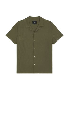 Amalfi Button Down Camp Shirt in Olive. - size L (also in S, XL/1X) - Rails - Modalova